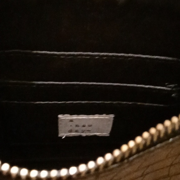 Black snake skin wrist bag - Picture 8 of 10